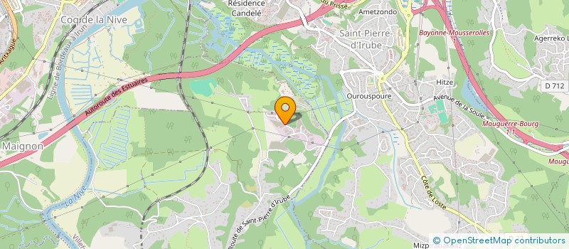 localisation de l'entreprise ANTIS  VILLEFRANQUE