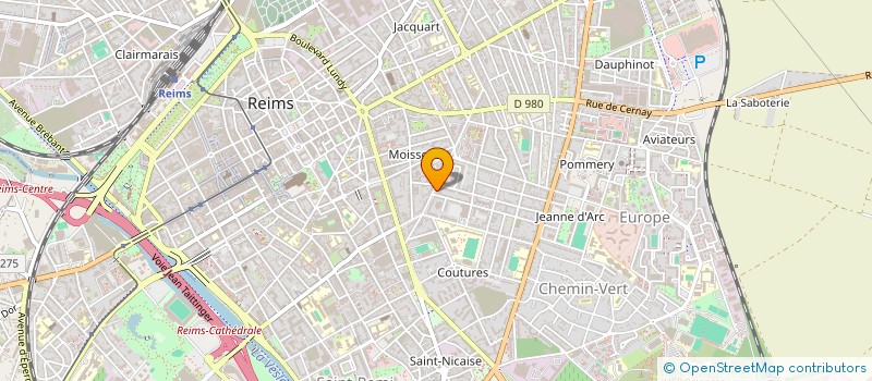 localisation de l'entreprise ANTIVOL à REIMS