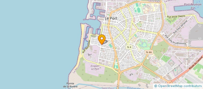 localisation de l'entreprise ANTIX à LE PORT