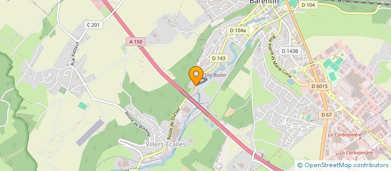 localisation de l'entreprise ANTN  BARENTIN