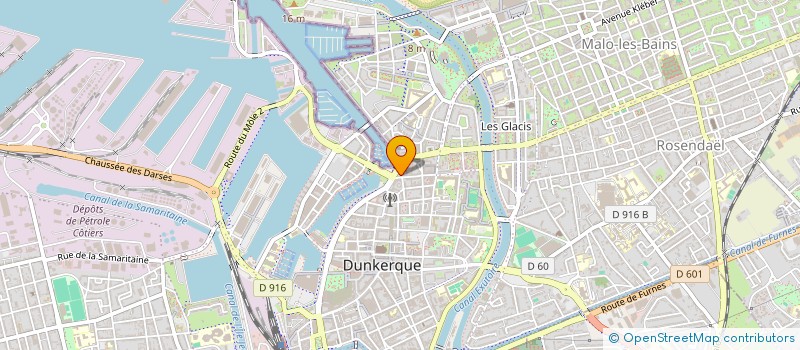 localisation de l'entreprise ANTO à DUNKERQUE