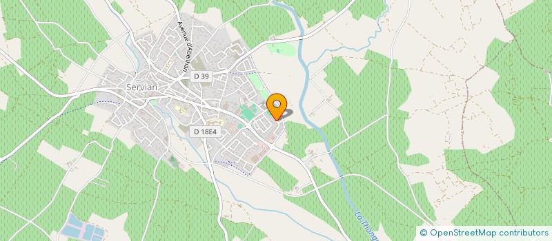 localisation de l'entreprise ANTO AND CO à SERVIAN