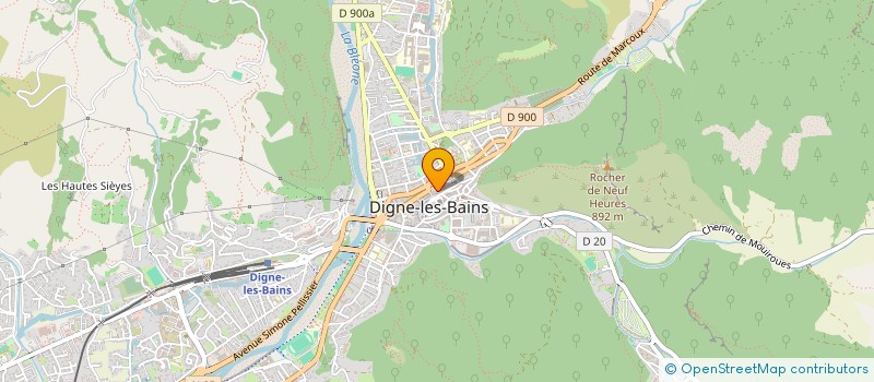 localisation de l'entreprise ANTO ET LUCAS à DIGNE-LES-BAINS