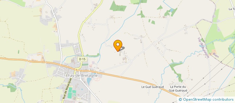 localisation de l'entreprise ANTO SERVICES PARTICULIERS à FAY-DE-BRETAGNE