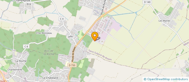 localisation de l'entreprise ANTOCHRIST  SAINT-SULPICE-DE-ROYAN