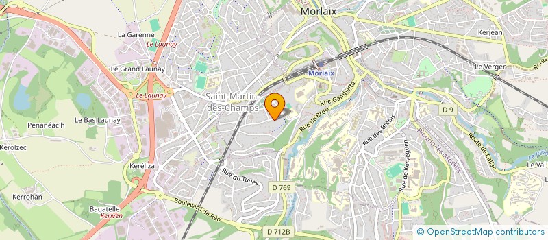 localisation de l'entreprise ANTOCLEM  CARANTEC