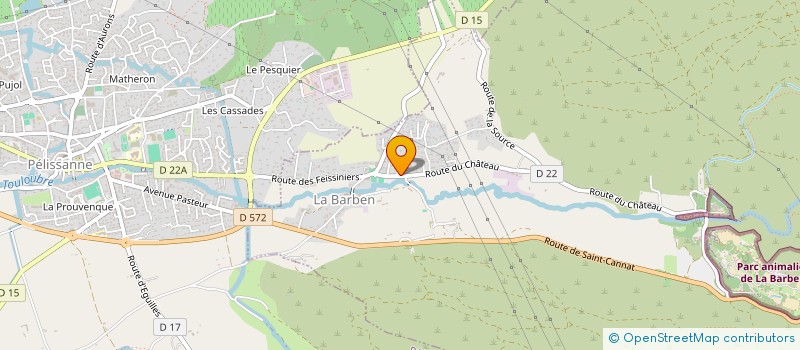 localisation de l'entreprise ANTOCLIM  LA BARBEN