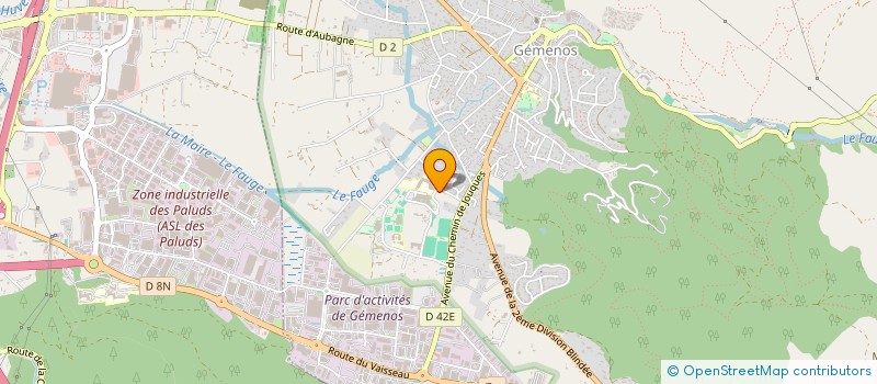 localisation de l'entreprise ANTODE  GEMENOS