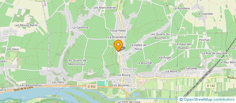 localisation de l'entreprise ANTOFLO37 à VOUVRAY