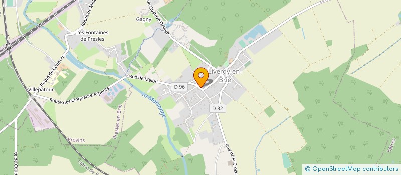 localisation de l'entreprise ANTOIGUEN à LIVERDY-EN-BRIE