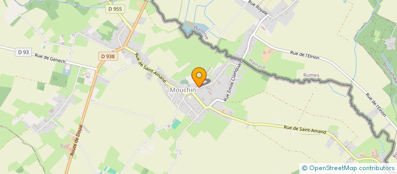 localisation de l'entreprise ANTOIN CONTRUCTION RENOVATION  MOUCHIN