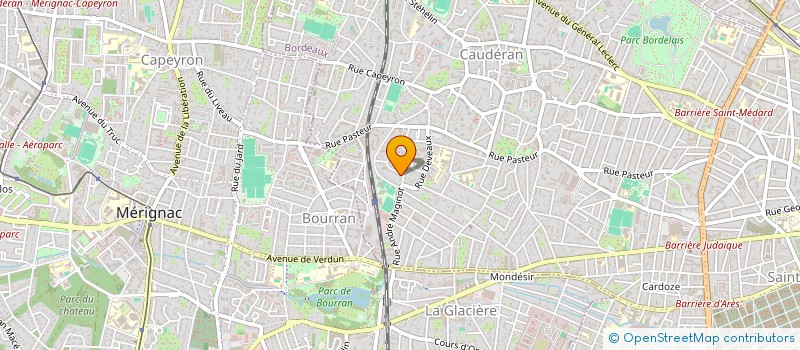 localisation de l'entreprise ANTOINE  BORDEAUX