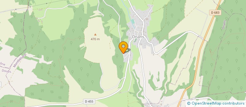 localisation de l'entreprise ANTOINE  ONANS