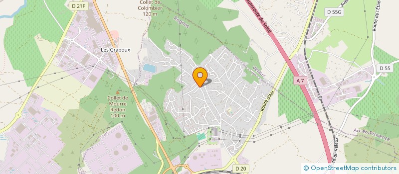 localisation de l'entreprise ANTOINE  ROGNAC