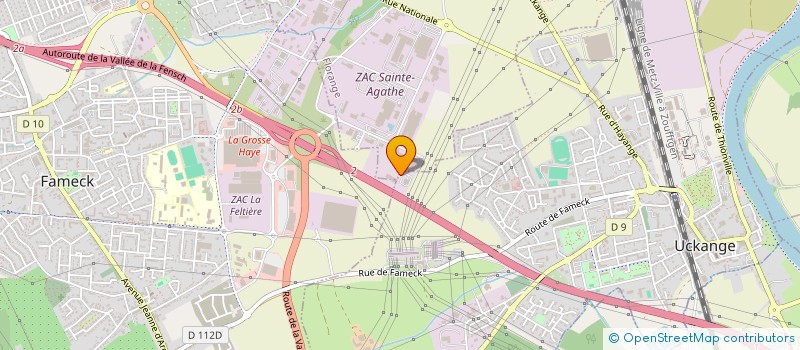 localisation de l'entreprise ANTOINE  FLORANGE