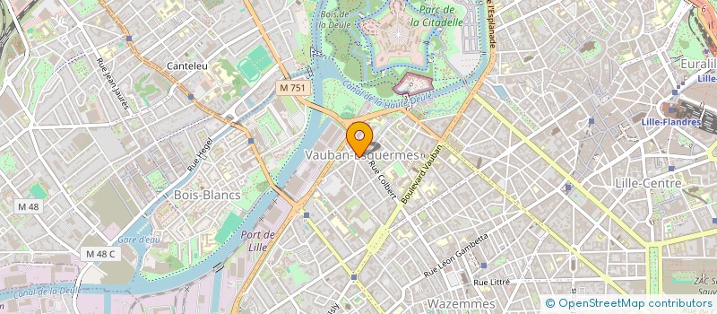 localisation de l'entreprise ANTOINE AS à LILLE