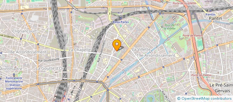 localisation de l'entreprise ANTOINE AUPARD  PARIS