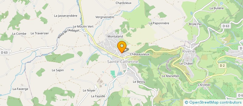 localisation de l'entreprise ANTOINE CHAIZE ELECTRICITE GENERALE  MORNANT