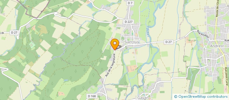 localisation de l'entreprise ANTOINE COUDERT IMMOBILIER  SIARROUY