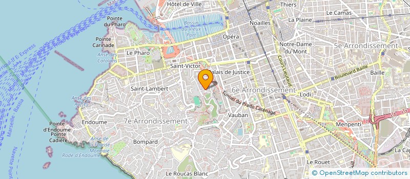 localisation de l'entreprise ANTOINE DANIEL STUDIO  MARSEILLE