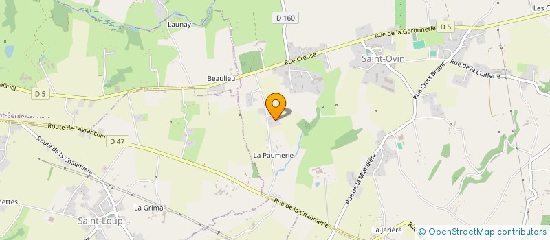 localisation de l'entreprise ANTOINE DAQUO  SAINT-OVIN