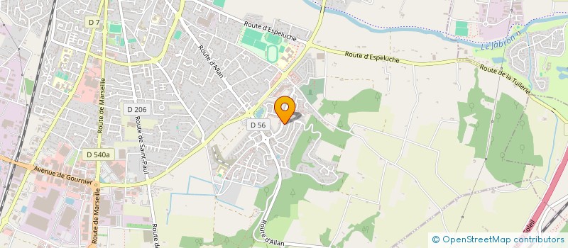 localisation de l'entreprise ANTOINE DEVELOPPEUR  MONTELIMAR