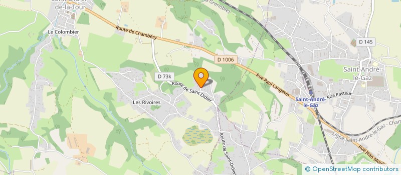 localisation de l'entreprise ANTOINE ELEC  SAINT-DIDIER-DE-LA-TOUR