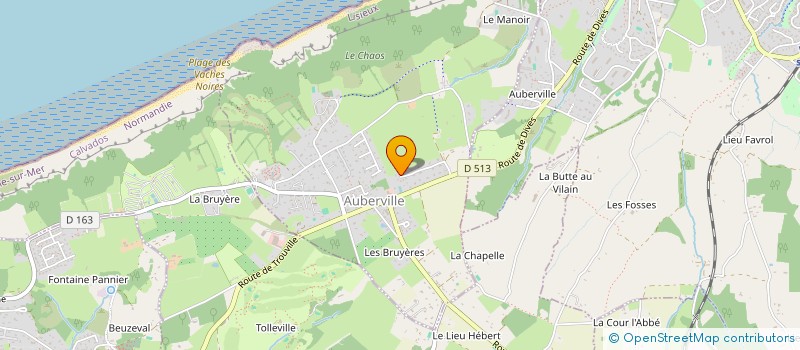 localisation de l'entreprise ANTOINE FRANCHEVILLE  AUBERVILLE