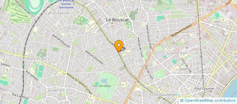 localisation de l'entreprise ANTOINE GRANDS CRUS à LE BOUSCAT