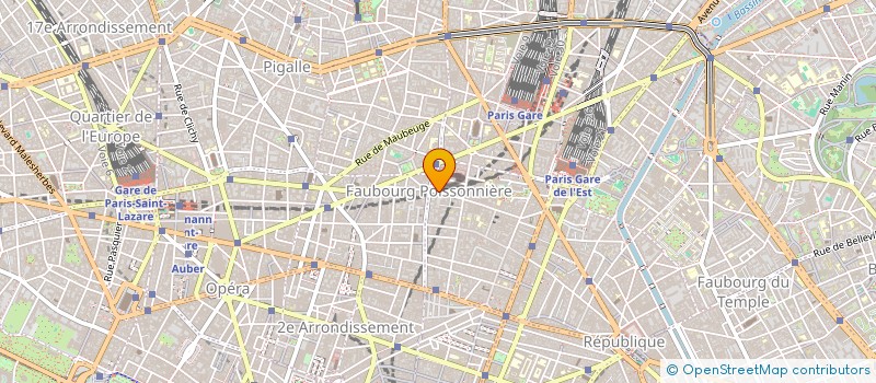 localisation de l'entreprise ANTOINE GRAVURE à PARIS
