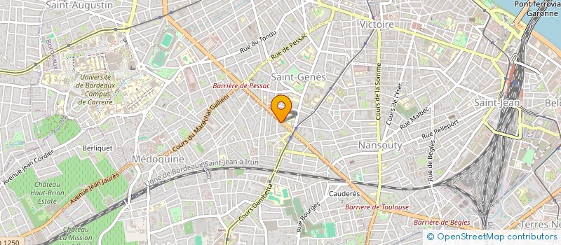 localisation de l'entreprise ANTOINE JULIENNE  TALENCE