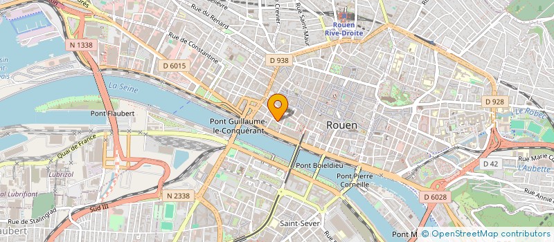 localisation de l'entreprise ANTOINE LAINE ARCHITECTURES à ROUEN