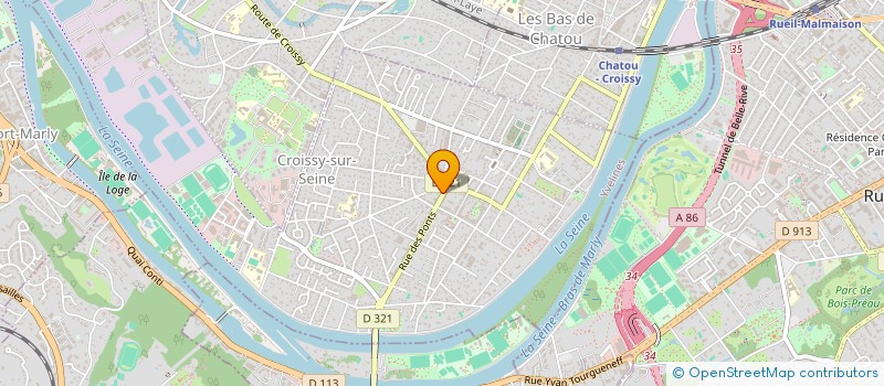 localisation de l'entreprise ANTOINE LETISSIER CONSULTING à CROISSY-SUR-SEINE