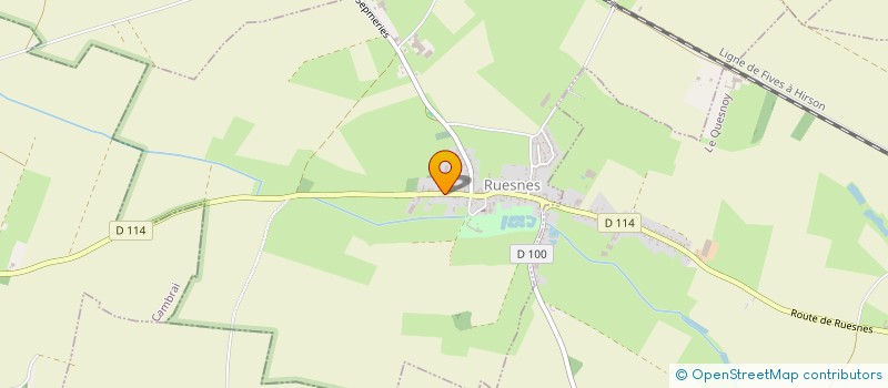 localisation de l'entreprise ANTOINE MARECHAL  RUESNES