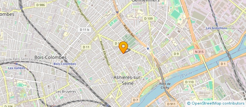 localisation de l'entreprise ANTOINE MONCONDUIT SSI à ASNIERES-SUR-SEINE