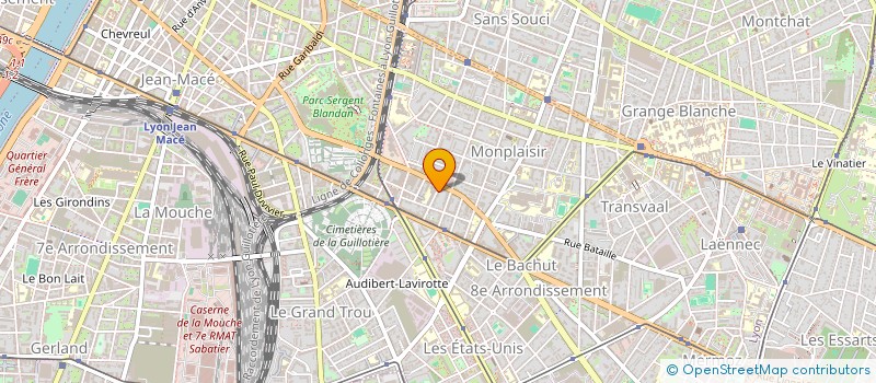 localisation de l'entreprise ANTOINE & PATRIMOINE  LYON