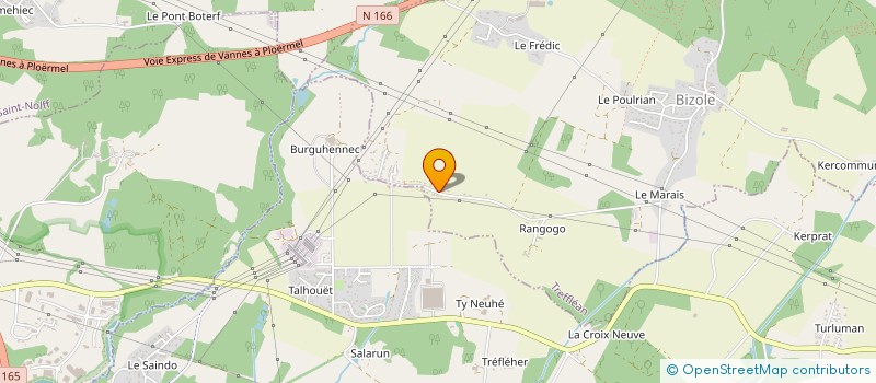 localisation de l'entreprise ANTOINE PAYSAGISTE à VANNES
