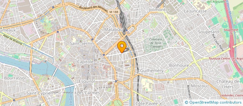 localisation de l'entreprise ANTOINE PRIVAT à TOULOUSE
