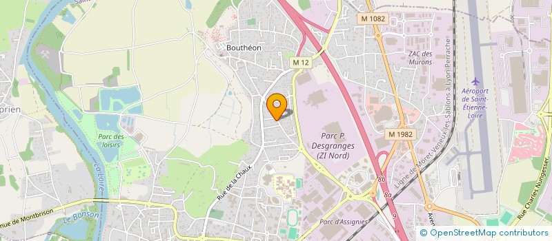 localisation de l'entreprise ANTOINE RICHARD DEVELOPPEMENT MANAGEMENT à ANDREZIEUX-BOUTHEON