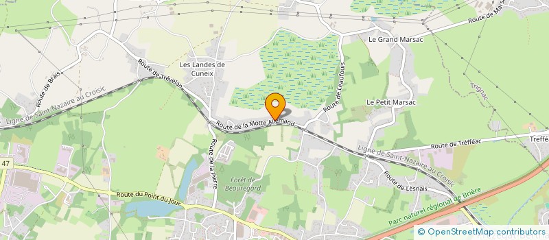 localisation de l'entreprise ANTOINE RICHER  SAINT-NAZAIRE