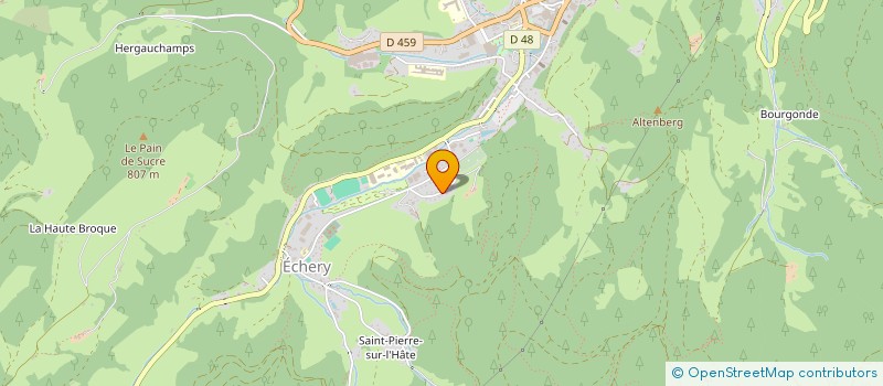 localisation de l'entreprise ANTOINE STEPHANE  SAINTE-MARIE-AUX-MINES