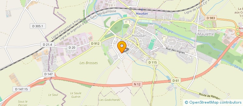 localisation de l'entreprise ANTOINE TAXI à DREUX