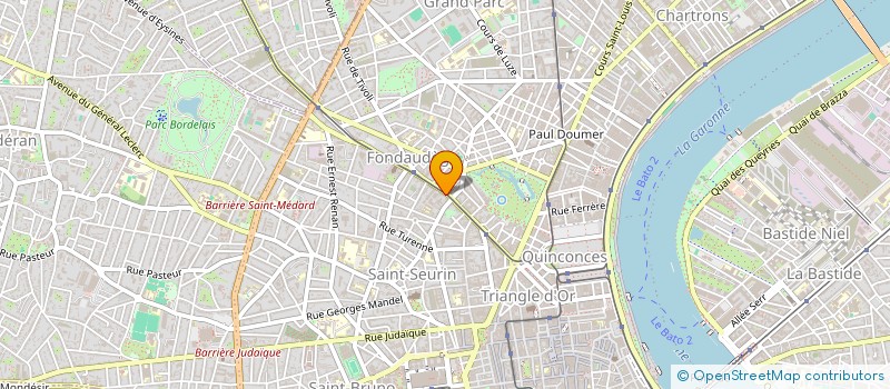 localisation de l'entreprise ANTOINE VINIAL WEB DEVELOPMENT  BORDEAUX