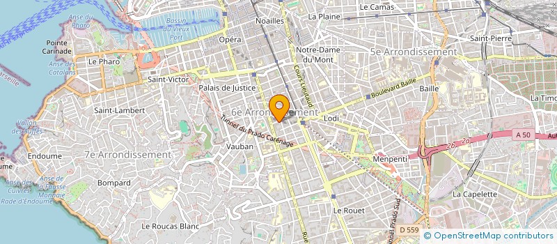 localisation de l'entreprise ANTOINEPAULTRANSPORTS à MARSEILLE