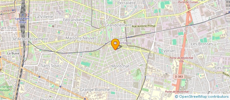 localisation de l'entreprise ANTOINETTE 21  LYON