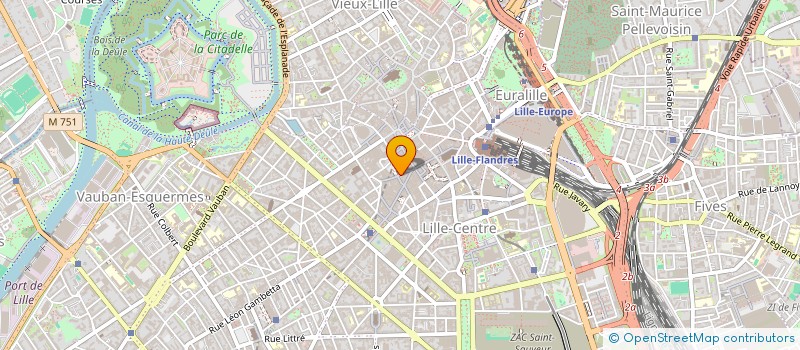 localisation de l'entreprise ANTOINETTE à LILLE
