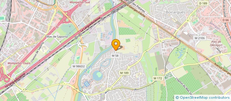 localisation de l'entreprise ANTOINETTE ET FREDDY à LATTES