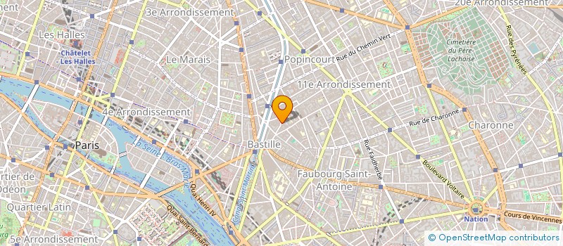 localisation de l'entreprise ANTOINETTE POISSON  PARIS