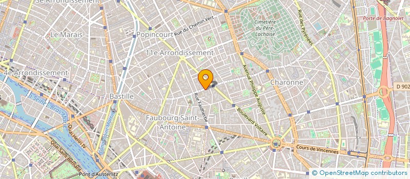 localisation de l'entreprise ANTOINEUP  PARIS