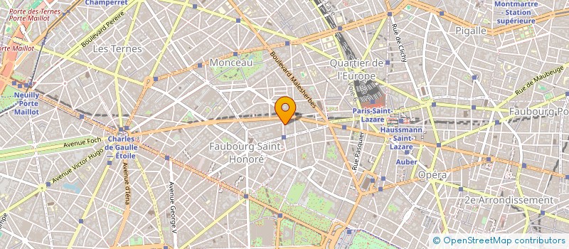 localisation de l'entreprise ANTOKAT  PARIS 8